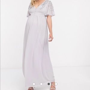 Little Mistress Maternity maxi dress